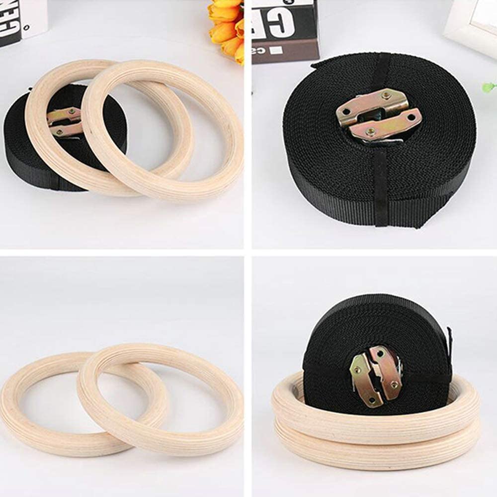 28/32MM Fitness Wooden Gymnast - Gymnastic Ring Wood review and price